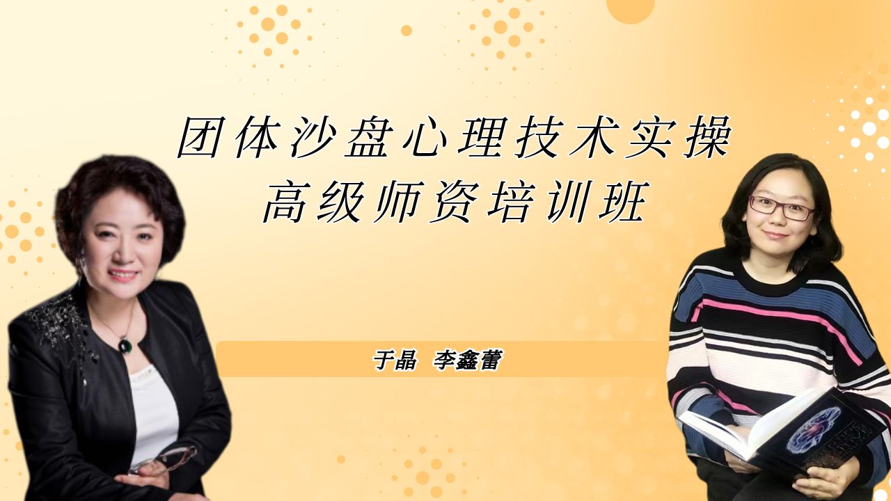 团体沙盘心理技术实操-高级师资培训班